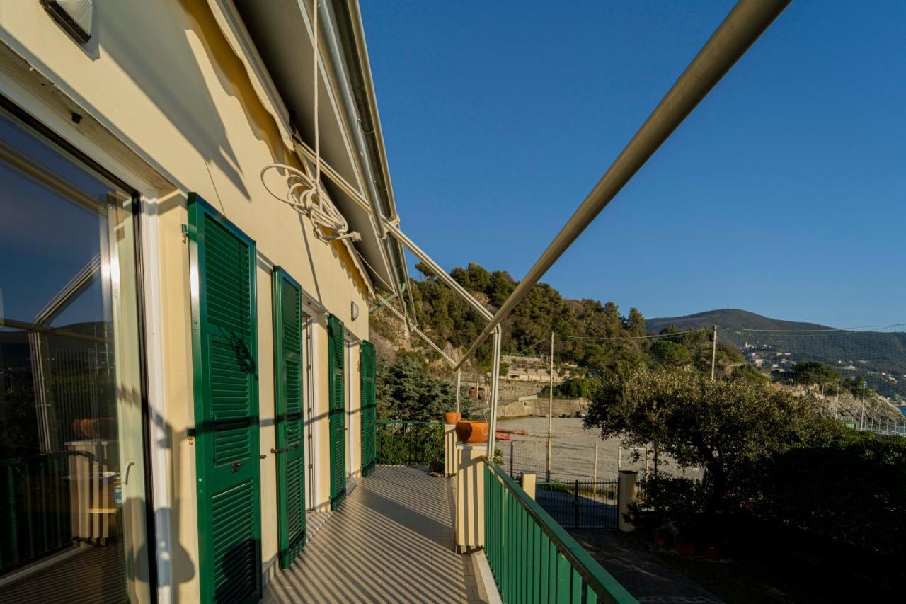 111 - Casa La Secca Vista Mare, 100Metri Dalla Spiaggia E Mare Moneglia Εξωτερικό φωτογραφία